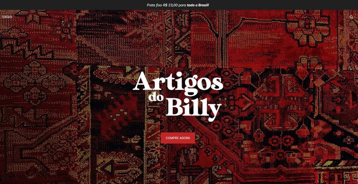 Loja Artigos do Billy, brechó e vintage em Balneário Camboriú